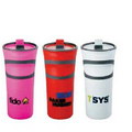 18 Oz. Groovy Double Wall Tumbler